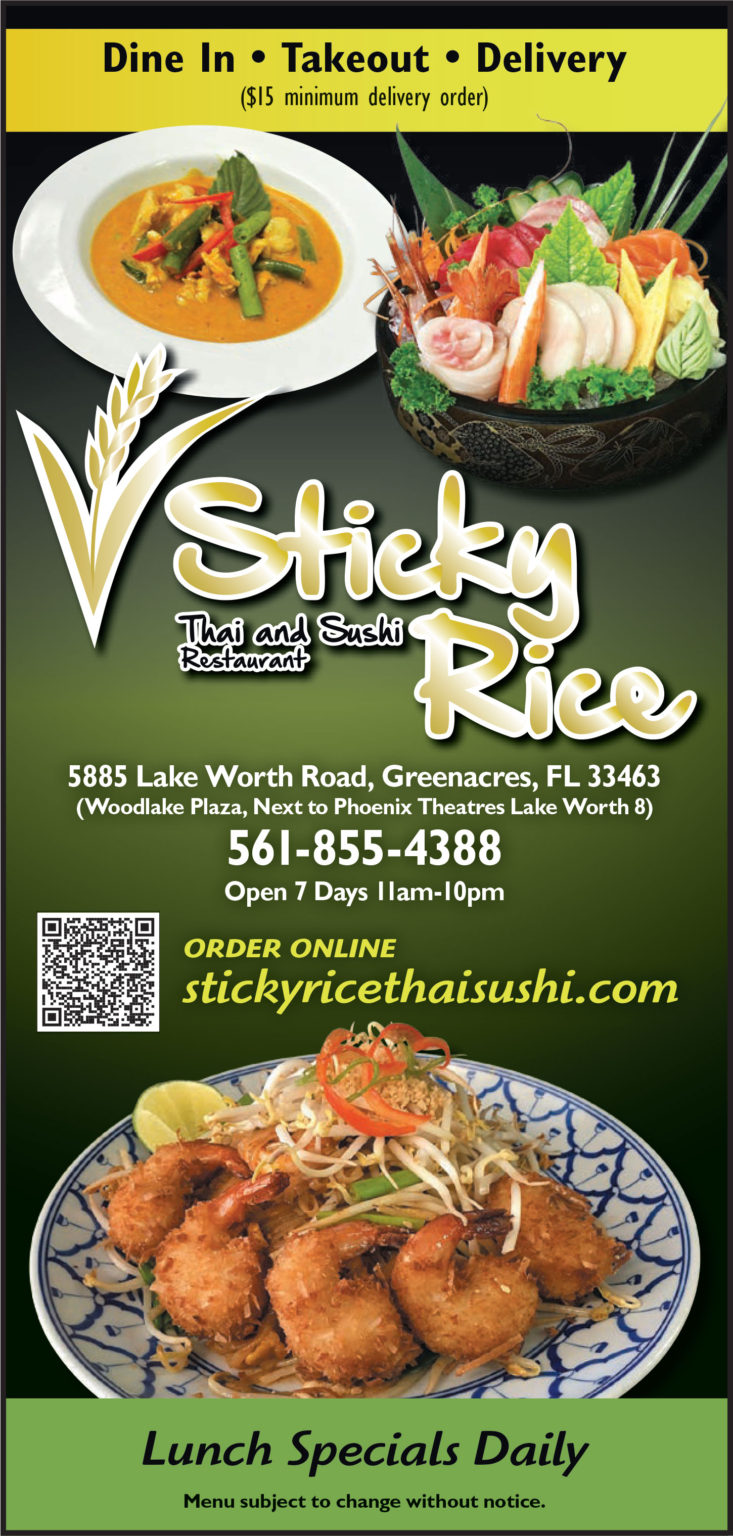 menu Sticky rice